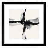 Contemporary Abstract Canvas – Minimal Cross Expression