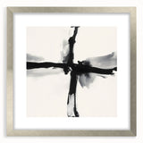 Contemporary Abstract Canvas – Minimal Cross Expression