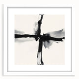 Contemporary Abstract Canvas – Minimal Cross Expression