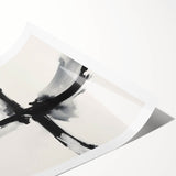 Contemporary Abstract Canvas – Minimal Cross Expression