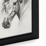 Close-up of a framed canvas featuring vibrant animal illustrations, showcasing intricate details and vivid colors, ideal for enhancing home decor with a nature theme.