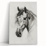 Stretched canvas artwork showcasing a vibrant animal design, featuring intricate details and rich colors, ideal for home decor and art enthusiasts.