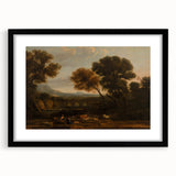 Antique Art Print for Classical Wall Decor