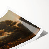 Antique Art Print for Classical Wall Decor