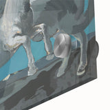 Expressionist Horses Art | Majerník Study of a Horse Painting