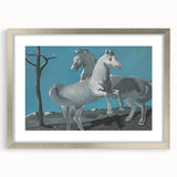 Expressionist Horses Art | Majerník Study of a Horse Painting