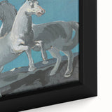 Expressionist Horses Art | Majerník Study of a Horse Painting