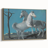 Expressionist Horses Art | Majerník Study of a Horse Painting