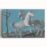 Expressionist Horses Art | Majerník Study of a Horse Painting