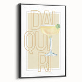 Black and white vintage poster art of a landscape on framed canvas, ideal for bedroom wall decor.