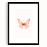 Soft Pastel Butterfly Print - Children's Wall Decor
