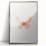 Soft Pastel Butterfly Print - Children's Wall Decor