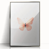 Soft Pastel Butterfly Print - Children's Wall Decor