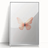 Soft Pastel Butterfly Print - Children's Wall Decor