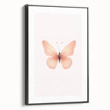Soft Pastel Butterfly Print - Children's Wall Decor