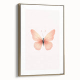 Soft Pastel Butterfly Print - Children's Wall Decor