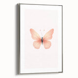 Soft Pastel Butterfly Print - Children's Wall Decor