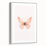 Soft Pastel Butterfly Print - Children's Wall Decor