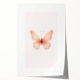 Soft Pastel Butterfly Print - Children's Wall Decor