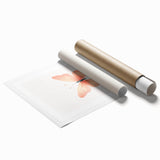 Soft Pastel Butterfly Print - Children's Wall Decor