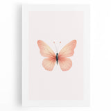 Soft Pastel Butterfly Print - Children's Wall Decor