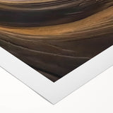 Stunning rolled canvas depicting vibrant landscape canyons in rich earthy tones, showcasing the natural beauty of the outdoors, ideal for home decor or art collection.