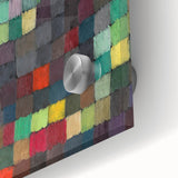 Modern Wall Art - Vibrant Abstract Grid - Colorful May Picture Print