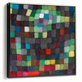 Modern Wall Art - Vibrant Abstract Grid - Colorful May Picture Print