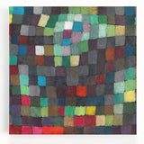 Modern Wall Art - Vibrant Abstract Grid - Colorful May Picture Print