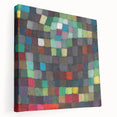 Modern Wall Art - Vibrant Abstract Grid - Colorful May Picture Print