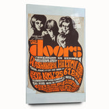 The Doors 1968 Washington Hilton Concert Poster - Vintage Music Art