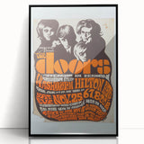 The Doors 1968 Washington Hilton Concert Poster - Vintage Music Art