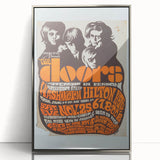 The Doors 1968 Washington Hilton Concert Poster - Vintage Music Art