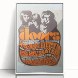 The Doors 1968 Washington Hilton Concert Poster - Vintage Music Art