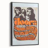 The Doors 1968 Washington Hilton Concert Poster - Vintage Music Art