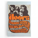 The Doors 1968 Washington Hilton Concert Poster - Vintage Music Art