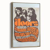 The Doors 1968 Washington Hilton Concert Poster - Vintage Music Art