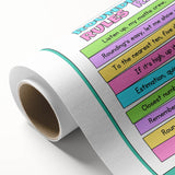 Numbers and Shapes Wall Art - Rounding Rules Math Poster