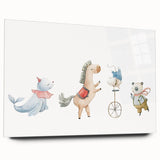 Whimsical Circus Nursery Wall Art - Kids Room Prints & Decor