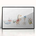 Whimsical Circus Nursery Wall Art - Kids Room Prints & Decor
