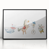 Whimsical Circus Nursery Wall Art - Kids Room Prints & Decor