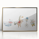 Whimsical Circus Nursery Wall Art - Kids Room Prints & Decor