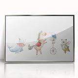 Whimsical Circus Nursery Wall Art - Kids Room Prints & Decor