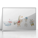 Whimsical Circus Nursery Wall Art - Kids Room Prints & Decor