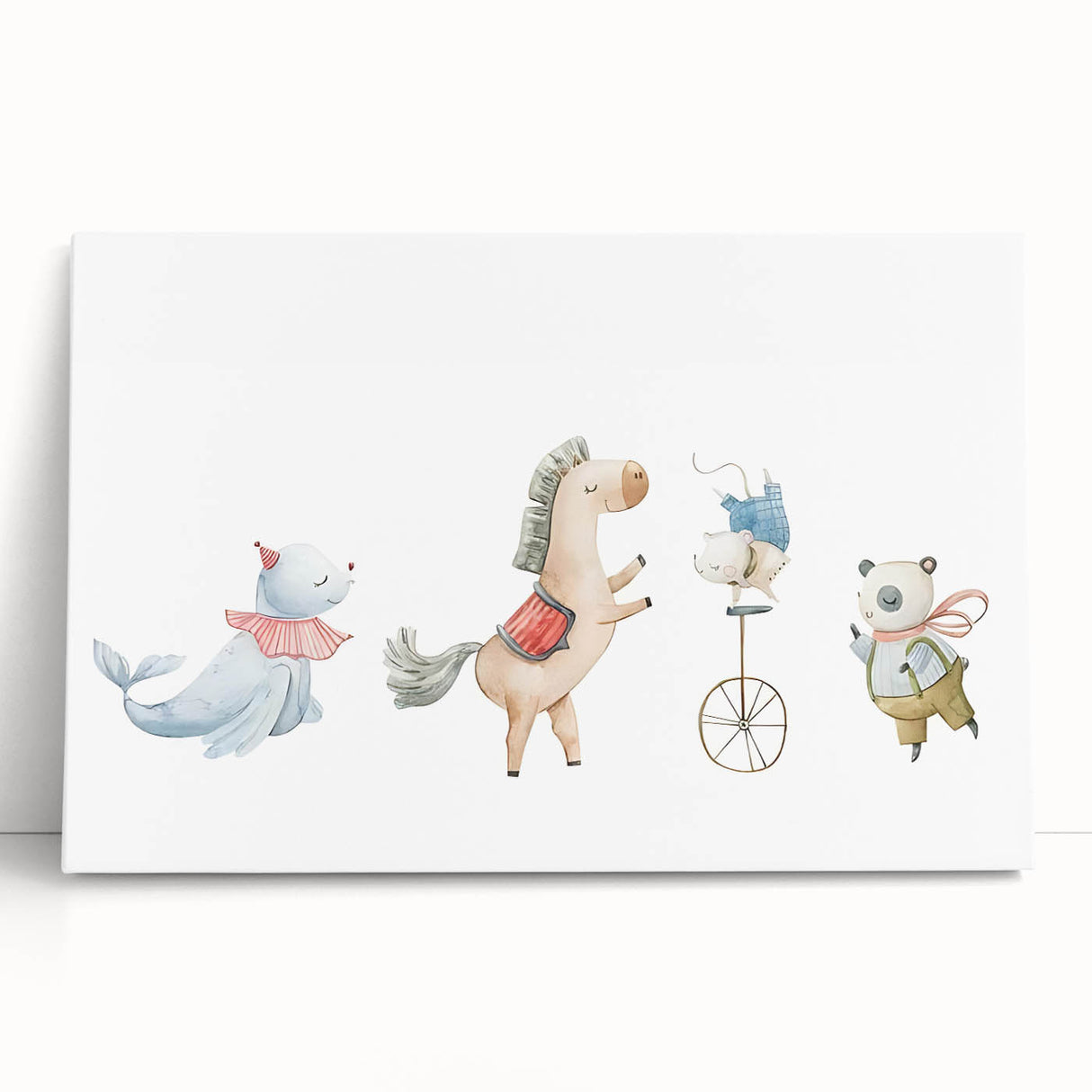 Whimsical Circus Nursery Wall Art - Kids Room Prints & Decor