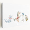Whimsical Circus Nursery Wall Art - Kids Room Prints & Decor