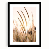 Extra large abstract art print with vibrant, colorful textures on a black framed canvas, ideal for living room decor.