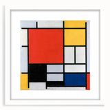 Modern Wall Art – Mondrian’s "Composition with Red, Yellow, Blue, and Black" (1921)