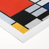 Modern Wall Art – Mondrian’s "Composition with Red, Yellow, Blue, and Black" (1921)