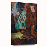 Modern Wall Art - Abstract Sketch After Delacroix in Vibrant Brushstrokes